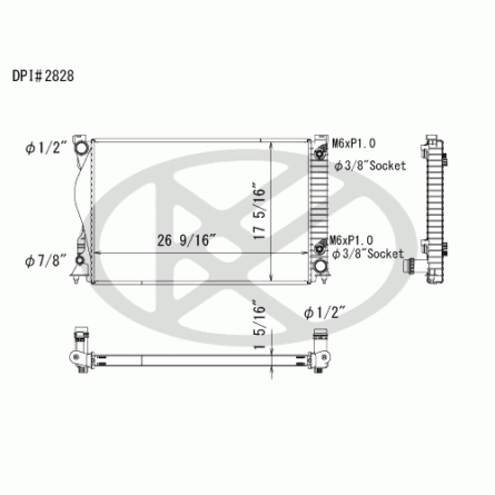 Koyorad A2828 Radiator