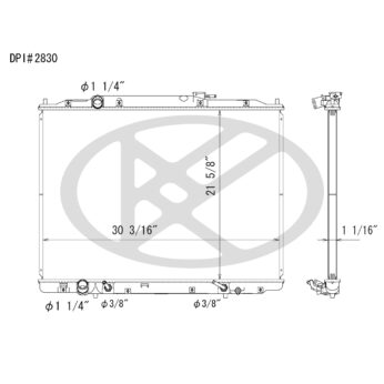 Koyorad A2830 Radiator