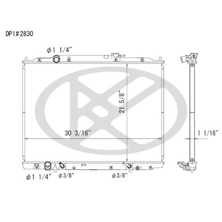 Koyorad A2830 Radiator