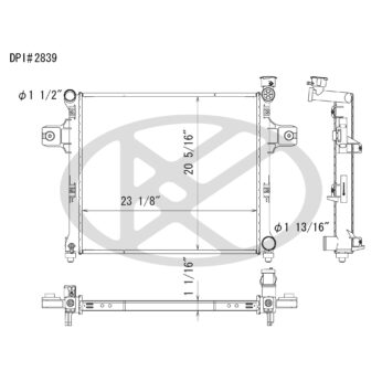 Koyorad A2839 Radiator