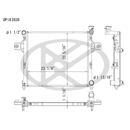 Koyorad A2839 Radiator