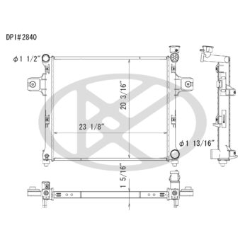 Koyorad A2840 Radiator