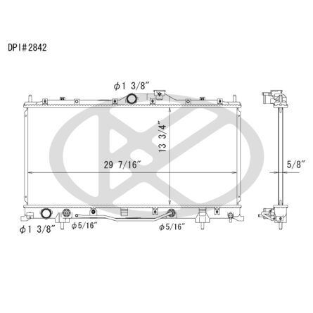 Koyorad A2842 Radiator