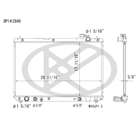 Koyorad A2849 Radiator