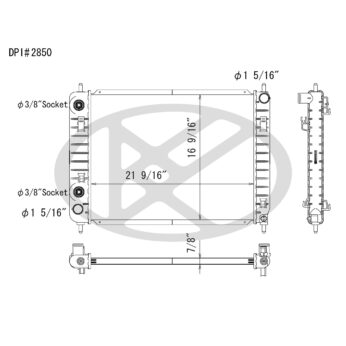 Koyorad A2850 Radiator