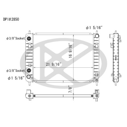 Koyorad A2850 Radiator