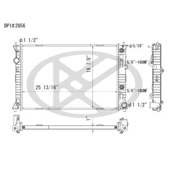 Koyorad A2856 Radiator