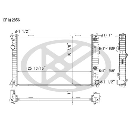 Koyorad A2856 Radiator