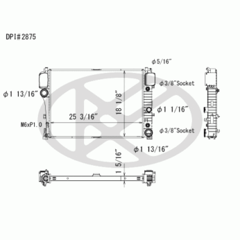 Koyorad A2875 Radiator