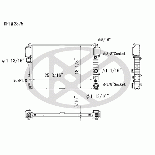 Koyorad A2875 Radiator
