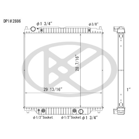 Koyorad A2886 Radiator