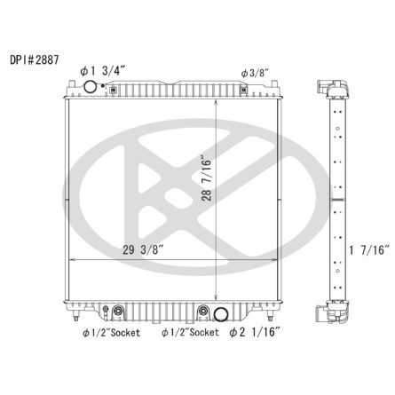 Koyorad A2887 Radiator