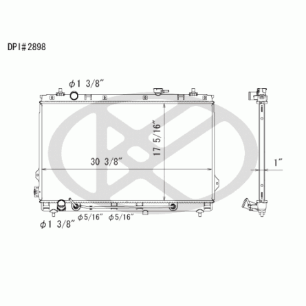 Koyorad A2898 Radiator