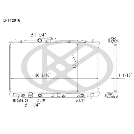 Koyorad A2916 Radiator