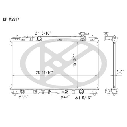 Koyorad A2917 Radiator