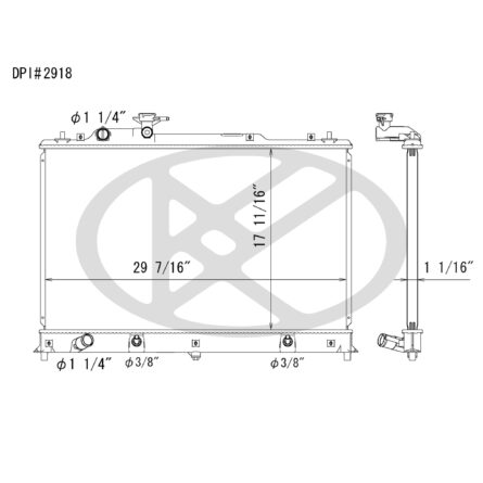 Koyorad A2918 Radiator