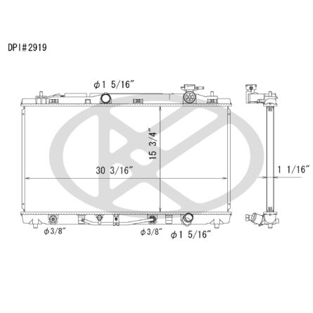 Koyorad A2919 Radiator