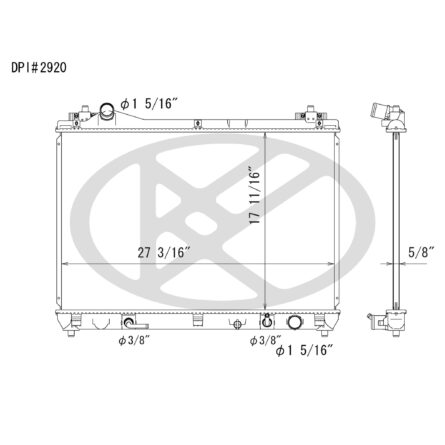 Koyorad A2920 Radiator