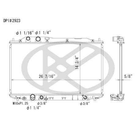 Koyorad A2923 Radiator