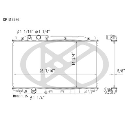 Koyorad A2926 Radiator