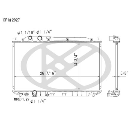 Koyorad A2927 Radiator