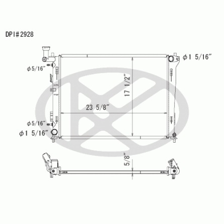 Koyorad A2928 Radiator