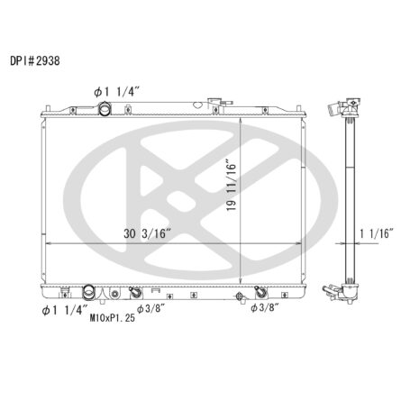 Koyorad A2938 Radiator