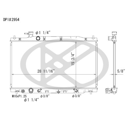 Koyorad A2954 Radiator