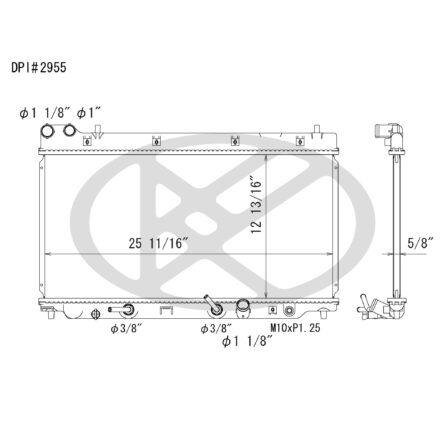 Koyorad A2955 Radiator