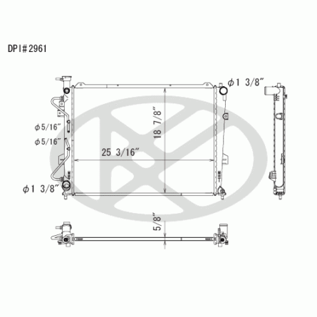 Koyorad A2961 Radiator