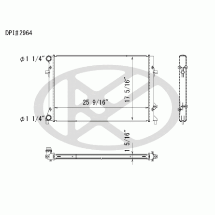 Koyorad A2964 Radiator