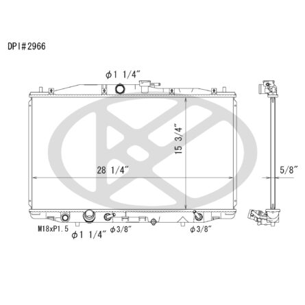 Koyorad A2966 Radiator