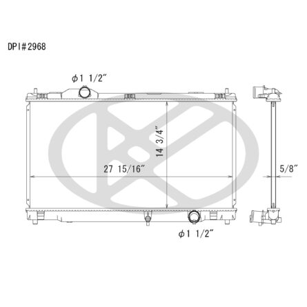 Koyorad A2968 Radiator