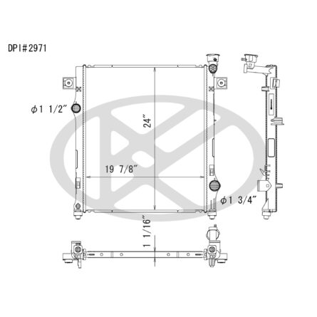 Koyorad A2971 Radiator