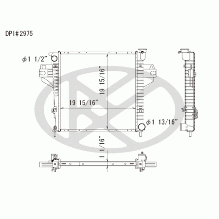 Koyorad A2975 Radiator