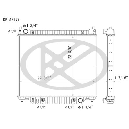 Koyorad A2977 Radiator