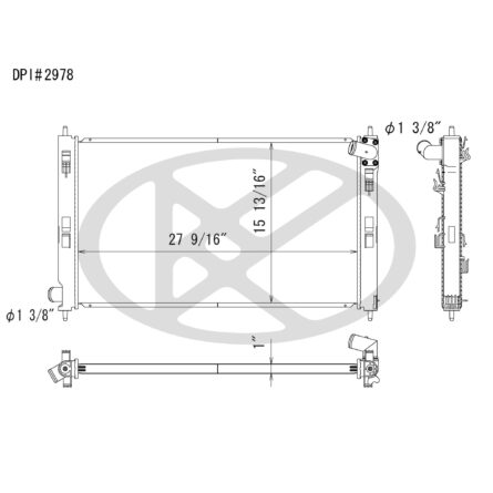 Koyorad A2978 Radiator