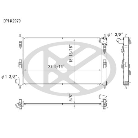 Koyorad A2979 Radiator