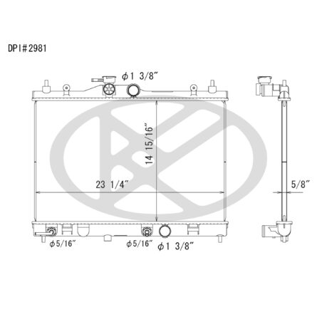 Koyorad A2981 Radiator