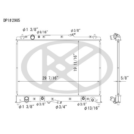 Koyorad A2985 Radiator