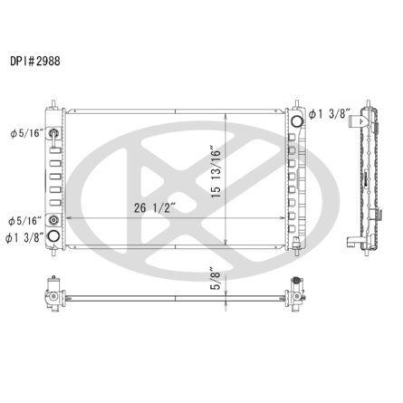 Koyorad A2988 Radiator