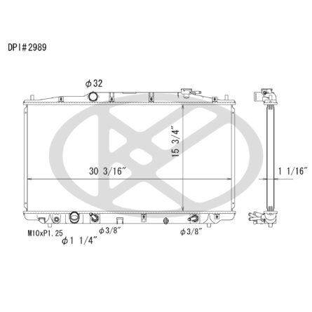 Koyorad A2989 Radiator