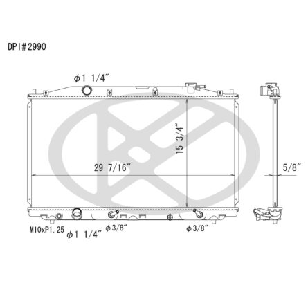 Koyorad A2990 Radiator