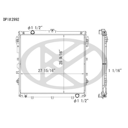 Koyorad A2992 Radiator