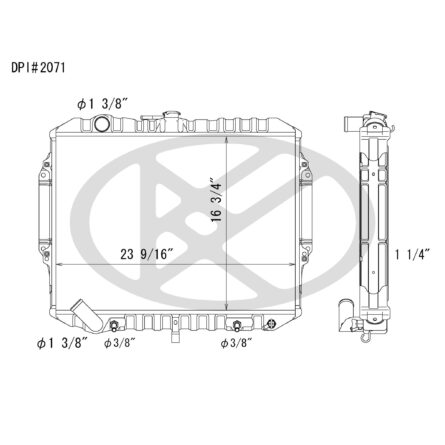 Koyorad B2071 Radiator