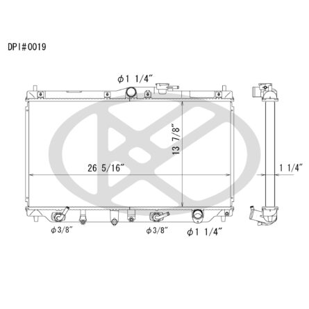 Koyorad C0019 Radiator