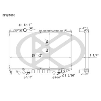 Koyorad C0196 Radiator