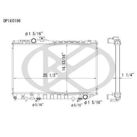 Koyorad C0196 Radiator