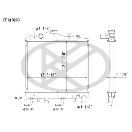 Koyorad C0263 Radiator