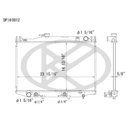 Koyorad C0812 Radiator